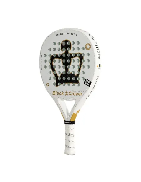 Black Crown Piton Blanc 2025 |BLACK CROWN |Raquettes de padel