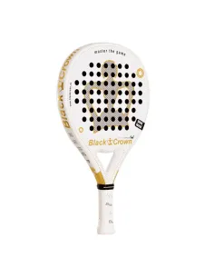 Piton Black Crown Blanc Souple 2025 |BLACK CROWN |Raquettes de padel 2
