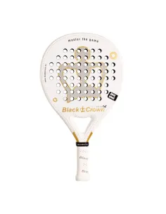 Piton Black Crown Blanc Souple 2025 |BLACK CROWN |Raquettes de padel