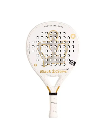 Coroa Preta Piton Branco Macio 2025 |BLACK CROWN |Raquetes de padel