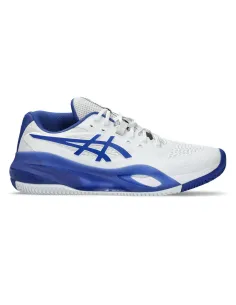 Asics Gel-resolution X Clay 1041A485 101 BLANC BLEU |ASICS |Chaussures de padel