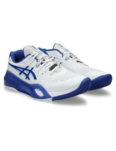 Asics Gel-resolution X Clay 1041A485 101 BIANCO BLU |ASICS |Scarpe da padel