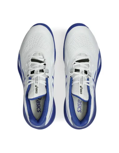 Asics Gel-resolution X Clay 1041A485 101 WHITE BLUE |ASICS |Zapatillas de pádel