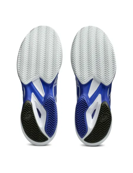 Asics Gel-resolution X Clay 1041A485 101 BRANCO AZUL |ASICS |Sapatilhas de padel