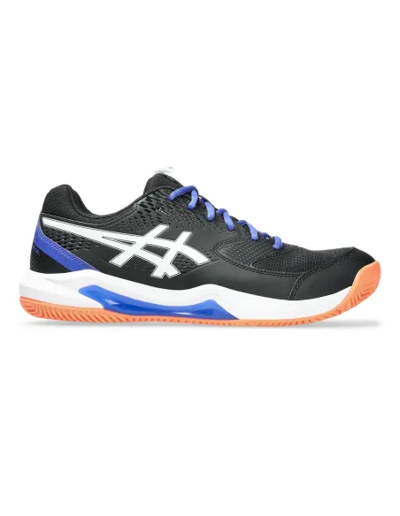 Asics Gel-dedicate 8 Padel PRETO/AZUL/LARANJA 1041A414 |ASICS |Sapatilhas de padel