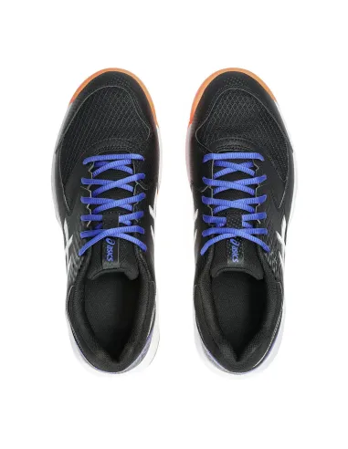 Asics Gel-dedicate 8 Padel BLACK/BLUE/ORANGE 1041A414 |ASICS |Padel shoes