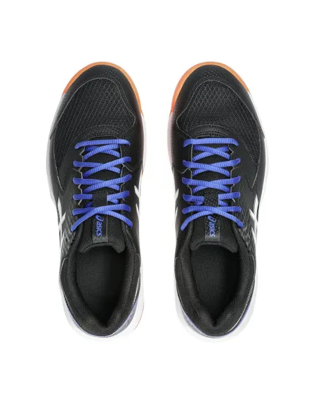 Asics Gel-dedicate 8 Padel NEGRO/AZUL/NARANJA 1041A414 |ASICS |Zapatillas de pádel Asics Gel-dedicate 8 Padel NEGRO/AZUL/NARANJA 1041A414 |ASICS |Zapatillas de pádel