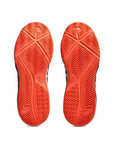 Asics Gel-dedicate 8 Padel PRETO/AZUL/LARANJA 1041A414 |ASICS |Sapatilhas de padel