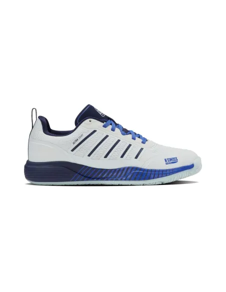 Raquette de padel Kswiss Ultra Court Sanyo Blanc/Bleu 04436430 |K SWISS |Chaussures de padel