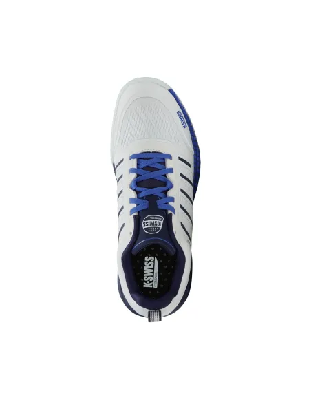 Kswiss Ultra Court Padel Sanyo Branco/Azul 04436430 |K SWISS |Sapatilhas de padel Kswiss Ultra Court Padel Sanyo Branco/Azul 04436430 |K SWISS |Sapatilhas de padel