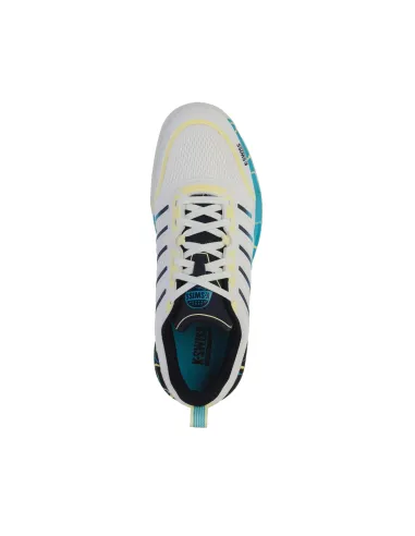 Raquette de padel Kswiss Ultra Court Sanyo Blanc/Bleu ciel 04436141 |K SWISS |Chaussures de padel K-Swiss