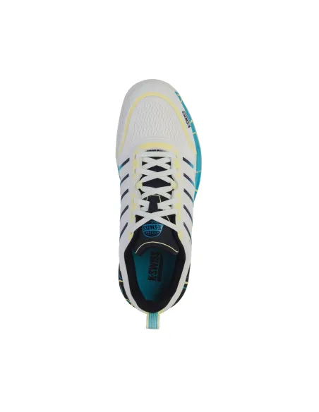 Raquette de padel Kswiss Ultra Court Sanyo Blanc/Bleu ciel 04436141 |K SWISS |Chaussures de padel K-Swiss Raquette de padel Kswiss Ultra Court Sanyo Blanc/Bleu ciel 04436141 |K SWISS |Chaussures de padel K-Swiss