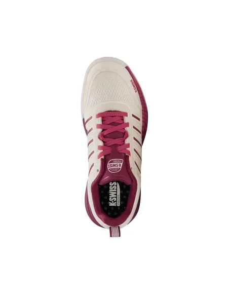 Kswiss Ultra Court Padel Bianco/Fucsia Donna 94436647 |K SWISS |Scarpe da padel
