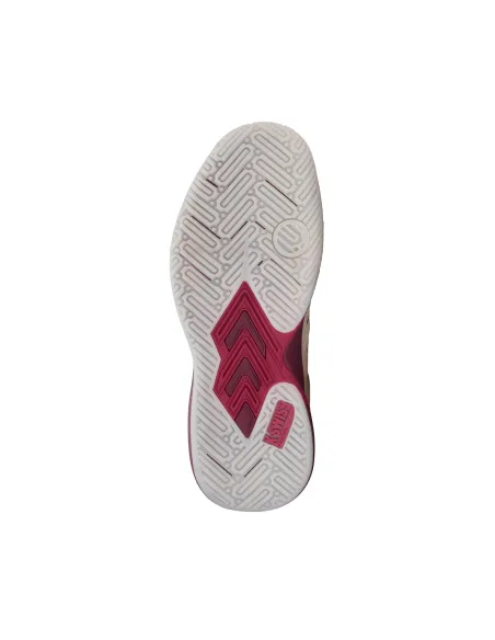 Raquette de padel Kswiss Ultra Court Blanc/Fuchsia Femme 94436647 |K SWISS |Chaussures de padel