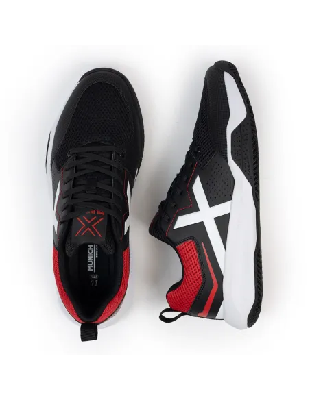 Munich Focus 02 Black/Red 8931002 |MUNICH |Padel shoes Munich Focus 02 Black/Red 8931002 |MUNICH |Padel shoes