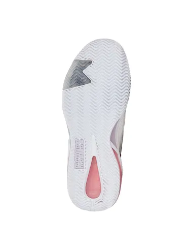 Kswiss Ultra Shot 4 Clay 94438182 Branco Roxo Feminino |K SWISS |Sapatilhas de padel