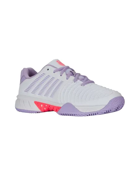 Kswiss Express Light 3 Hb Blanc Femme 98563182 |K SWISS |Chaussures de padel Kswiss Express Light 3 Hb Blanc Femme 98563182 |K SWISS |Chaussures de padel