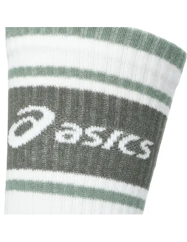 Pack of 3 Asics Logo Crew Socks White |ASICS |Padel clothing