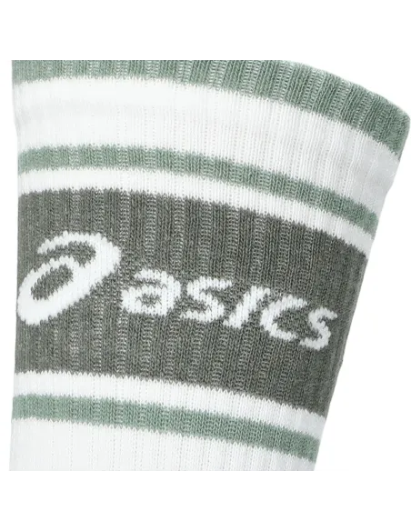Lot de 3 paires de chaussettes blanches avec logo Asics |ASICS |Vêtements de padel
