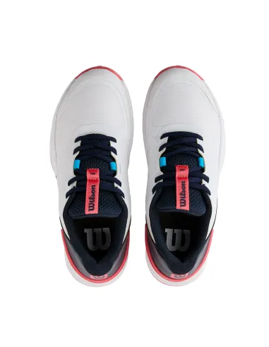 Wilson Intrigue Pro Clay Wh/Navy WRS335870 Donna |WILSON |Scarpe da padel