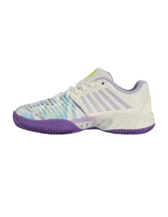 Raquete de Padel Kswiss Express Light 3 Hb Branca Feminina 098900182 |K SWISS |Sapatilhas de padel 2
