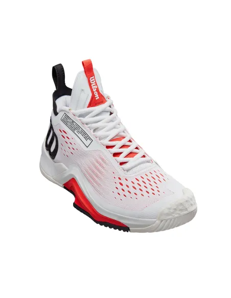 Wilson Rush Pro Tour Mid Wrs330610 Blanc |WILSON |Chaussures de padel