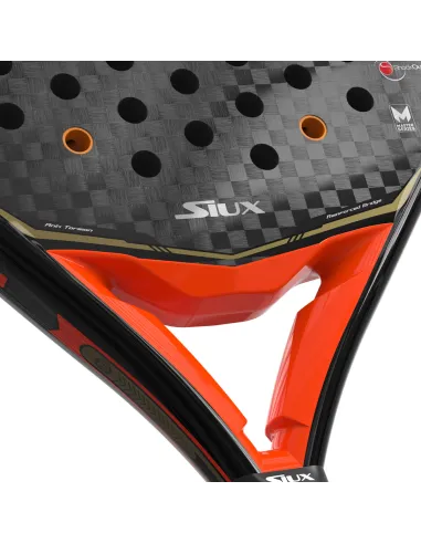 Siux Black Carbon Revolution 2 Rosso |SIUX |Racchette da padel Siux