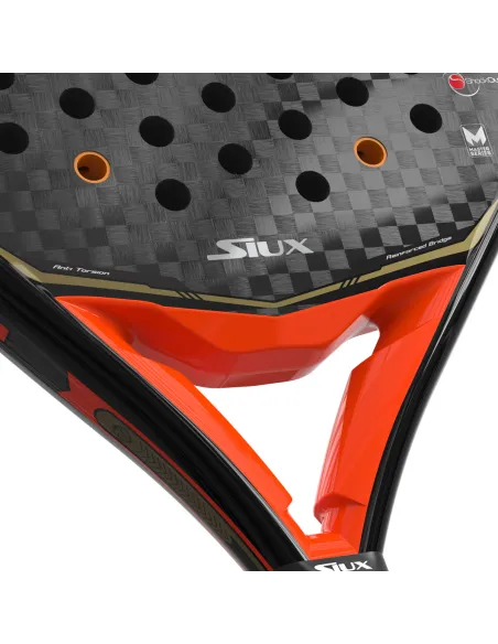 Siux Black Carbon Revolution 2 Red |SIUX |Siux Padel Rackets
