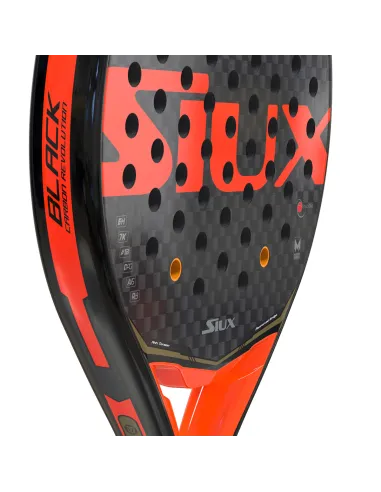 Siux Black Carbon Revolution 2 Rojo |SIUX |Raquetes de padel Siux