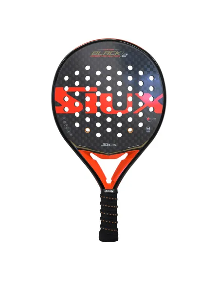 Siux Black Carbon Revolution 2 Rosso |SIUX |Racchette da padel Siux