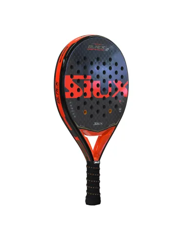 Siux Black Carbon Revolution 2 Rojo |SIUX |Raquetes de padel Siux