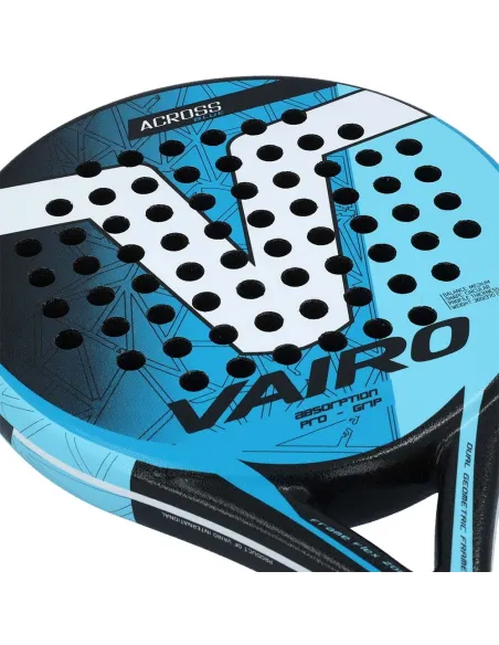 Vairo Across Blue Sand Finish |VAIRO |Raquetes de padel Vairo Vairo Across Blue Sand Finish |VAIRO |Raquetes de padel Vairo