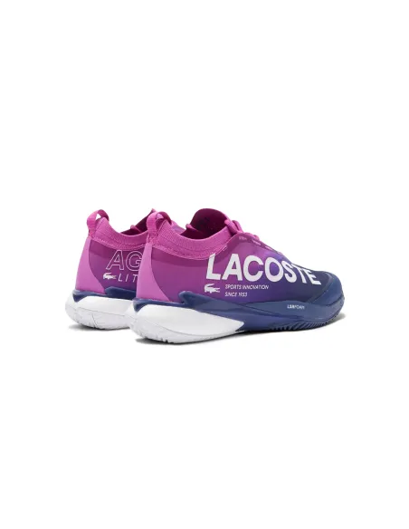 Lacoste Ag-Lt Lite Clay 49Sma0141 Rose |LACOSTE |Chaussures de padel