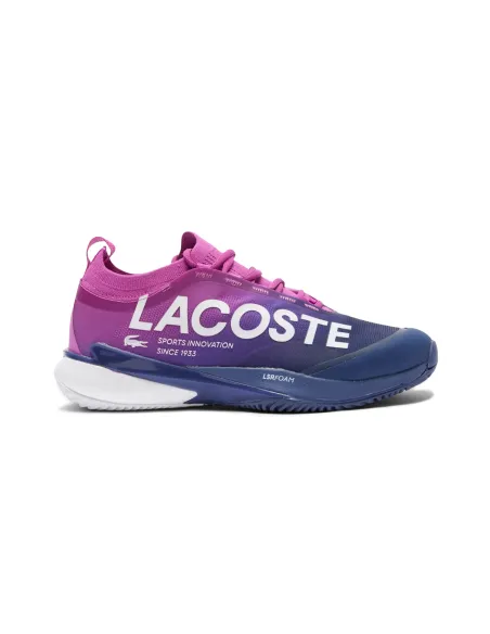Lacoste Ag-Lt Lite Clay 49Sma0141 Rose |LACOSTE |Chaussures de padel