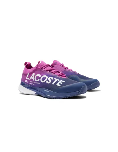 Lacoste Ag-Lt Lite Clay 49Sma0141 Rose |LACOSTE |Chaussures de padel