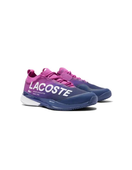 Lacoste Ag-Lt Lite Clay 49Sma0141 Rose |LACOSTE |Chaussures de padel