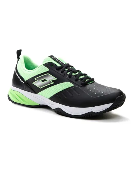 Lotto Superrapida 400 Iv Black Green 217300 1st |LOTTO |Padel shoes