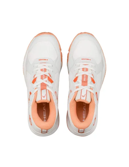 Head Motion Team Padel 274695 White/Coral Women |HEAD |Padel shoes