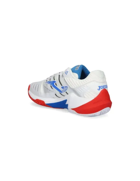 Joma T.Open 2232 Bianco Rosso Blu Topenw2232pn |JOMA |Scarpe da padel