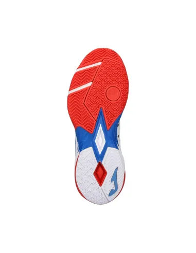 Joma T.Open 2232 Bianco Rosso Blu Topenw2232pn |JOMA |Scarpe da padel