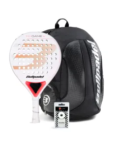 PACK BULLPADEL GAME WOMAN WHITE MOCHILA AVANT |BULLPADEL |Pacchetti da padel