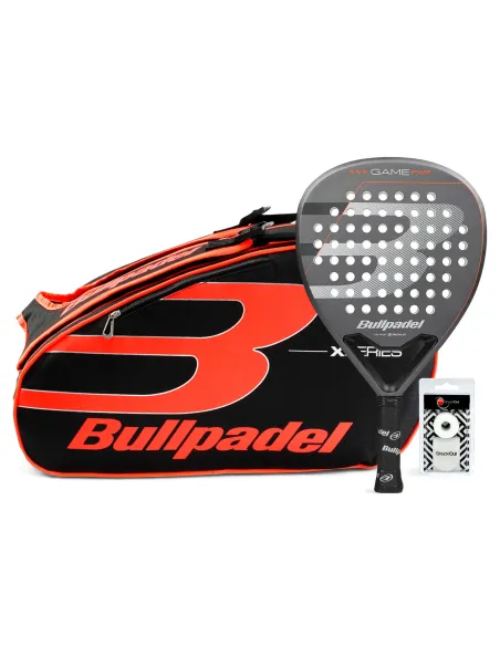 Pack Bullpadel Game Power Gris Sac De Padel X-Series Orange |BULLPADEL |Packs de padel
