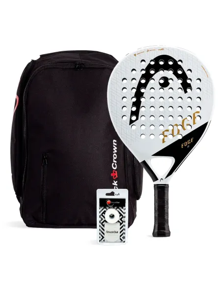 Pack Head Edge Ii White Zaino Black Crown Black |HEAD |Pacchetti da padel