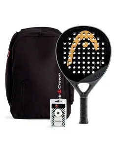 Pack Head Edge Ii Black Zaino Black Crown Nero |HEAD |Pacchetti da padel