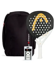 Pack Head Edge Extreme Black + Mochila Black Crown Black |HEAD |Packs de padel