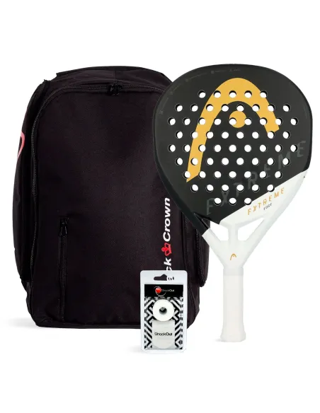 Pack Head Edge Extreme Black + Mochila Black Crown Black |HEAD |Padel packs Pack Head Edge Extreme Black + Mochila Black Crown Black |HEAD |Padel packs