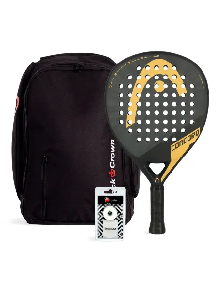 Pack Head Concord Mochila Black Crown Black |HEAD |Packs de padel Pack Head Concord Mochila Black Crown Black |HEAD |Packs de padel