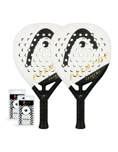 Duo Pack Head Edge Extreme White |HEAD |Padel packs