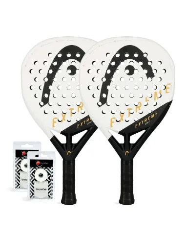 Duo Pack Head Edge Extreme White |HEAD |Padel packs