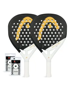 Pack Dúo Head Edge Extreme Black |HEAD |Padel packs